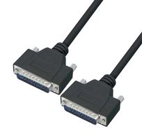 L-COM CSMNB25MM-1 Cable de Computadora, Conector D-Sub Macho de 25 Posiciones