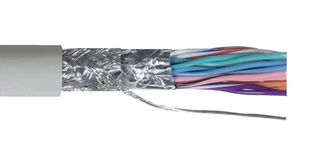 L-COM CSTP125-100 Cable Multipar, Blindado, 12.5 par, 26 AWG, 100 ft, 30.5 m