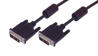 L-COM CTLDVIMMLZ-3 Cable de Audio / Video, DVI-D Un Enlace Macho, DVI-D Un Enlace Macho, 3 ft, 914.4 mm, Negro