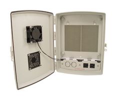 L-COM NBP141004-10FW Plastic Enclosure, Wall Mount, ABS, 368.3 mm, 274.3 mm, 109.2 mm, IP24