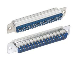 L-COM SD37P D Sub Connector, Standard, Plug, 37 Contacts, DC, Solder Cup