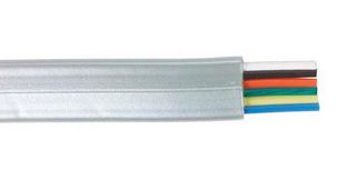 L-COM TDB6-100 Multiconductor Cable, Unshielded, 6 Conductor, 26 AWG, 100 ft, 30.48 m