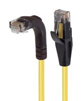L-COM TRD815RAY-30 Ethernet Cable, Cat5e, 90° RJ45 Plug to RJ45 Plug, UTP (Unshielded Twisted Pair), Yellow, 9.1 m