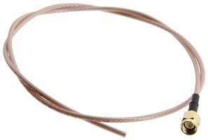 AMPHENOL RF 135100-01-24.00 RF / Coaxial Cable Assembly, 24 ", 609.6 mm, RG316/U, SMA Straight Plug, Free End, 50 ohm