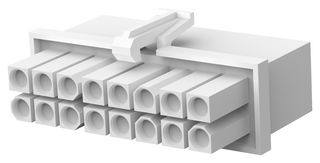 794824-1. TE CONNECTIVITY - AMP, Connector Housing, Plug, 4.14 mm ...