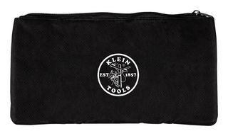 KLEIN TOOLS VDV770-500 Zipper Pouch, Nylon, 13.8" Width x 0.25" Depth x 8.2" Height