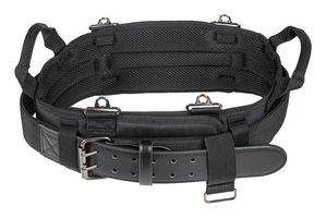 KLEIN TOOLS 55918 Modular Tool Belt, 31 to 34" Waist, Size M, Black, Tradesman Pro Series