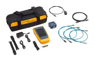 FLUKE NETWORKS LIQ-DUO-IE Network Analyzer, Capacitive Touch Screen, 10Mbps, 10Gbps