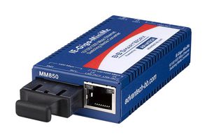 ADVANTECH IMC-370I-MM-C Converter, 10/100/1000Mbps Gigabit Ethernet to Multi-Mode SC Fiber, 550m, 850nm