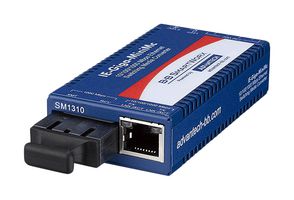 ADVANTECH IMC-370I-SE-C Converter, 10/100/1000Mbps Gigabit Ethernet to Single-Mode SC Fiber, 40km, 1310nm