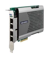 ADVANTECH PCIE-1674E-BE Frame Grabber, 4-Port, PCI Express, PoE+ GigE Vision, Intel I350 1GbE Ethernet Controller