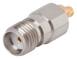 AMPHENOL SV MICROWAVE 1132-6025 RF / Coaxial Adapter, SMPM, Jack, SMA, Jack, Straight Adaptor, 50 ohm