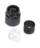 HIROSE / HRS MT50WA-8A/6BS-CVL(9.0) Cubierta / Tapa Antipolvo, Negro, IP67, Cover Case