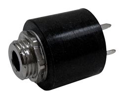 SWITCHCRAFT/CONXALL PC732AHU DC Power Connector, Short Bushing, Jack, 7.5 A, 1.3 mm, Panel Mount, Through Hole