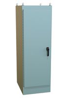 HAMMOND 1418WD30 Metal Enclosure, Dual Access, Free Stand, Steel, 1.83 m, 611 mm, 763 mm, IP54