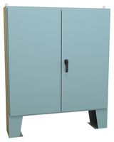 HAMMOND 1422D12F Metal Enclosure, Floor Mount, Steel, 1.53 m, 1.53 m, 322 mm, IP54
