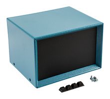 HAMMOND 1426K-B Metal Enclosure, Instrument, Steel, 101.6 mm, 152.4 mm, 127 mm, IP32