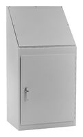 HAMMOND 1471C36 Metal Enclosure, Sloped Front, Consolet, Steel, 1.22 m, 914 mm, 457 mm, IP54