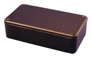 HAMMOND 1590WFBK Metal Enclosure, Watertight, Multipurpose, Diecast Aluminum, 67 mm, 188 mm, 188 mm, IP65