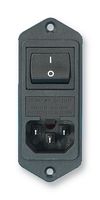 TE CONNECTIVITY - SCHAFFNER FN281-4-06 Módulo de entrada energía IEC filtrado, IEC C14, Propósito General, 4 A, 250 VAC, 2-Pole Switch