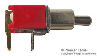 E-SWITCH 200MSP2T3B2M6QE Interruptor (Switch) de Palanca, Subminiatura, Encendido-(Encendido), SPDT, No Iluminado, Serie 200