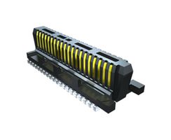 SAMTEC ST5-30-1.00-L-D-P-TR Mezzanine Connector, Header, 0.5 mm, 2 Rows, 60 Contacts, Surface Mount Straight, Phosphor Bronze