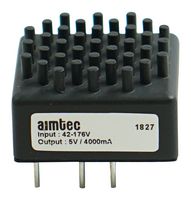 AIMTEC AM20CWR-2412DZK Isolated Through Hole DC/DC Converter, Railway, DIP, 20 W, 2 Output, 12 V