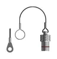 ODU-USA 701.097.007.215.000 Dust Cap / Cover, IP68, Protective Cover with Lanyard Loop