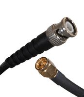 JOHNSON - CINCH CONNECTIVITY 415-0028-024 RF / Coaxial Cable Assembly, 24 ", 610 mm, RG316, SMA Straight Plug, BNC Straight Plug, 50 ohm