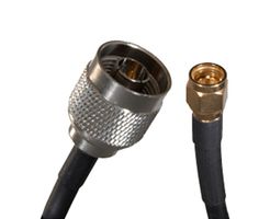 JOHNSON - CINCH CONNECTIVITY 415-0059-024 RF / Coaxial Cable Assembly, 24 ", 610 mm, RG58, SMA Straight Plug, N Straight Plug, 50 ohm