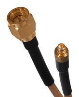 JOHNSON - CINCH CONNECTIVITY 415-0202-024 Cable RF / Coaxial ensamblado, 24 ", 609.6 mm, RG174, SMA Macho Recto, Conector Recto MMCX