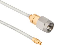 AMPHENOL RF 095-725-134M025 RF / Coaxial Cable Assembly, 9.84 ", 250 mm, 0.085 Conformable, 2.92mm Plug, SMPM Jack, 50 ohm