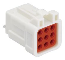 HIROSE / HRS DF62C-9S-2.2C Carcasa de Conector, 3 Filas, SignalBee DF62 Series, Receptáculo eléctrico, 9 Posiciones, 2.2 mm