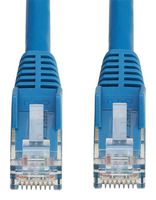 EATON TRIPP LITE N201L-0P5M-BL Ethernet Cable, Gigabit Snagless Molded, Cat6, RJ45 Plug to RJ45 Plug