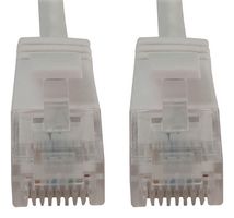 EATON TRIPP LITE N261-S10-WH Ethernet Cable, 10G Snagless Molded, Cat6a, RJ45 Plug to RJ45 Plug, UTP (Unshielded Twisted Pair)