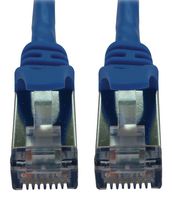 EATON TRIPP LITE N262-S15-BL Ethernet Cable, Cat6a, RJ45 Plug to RJ45 Plug, STP (Shielded Twisted Pair), Blue, 4.6 m, 15 ft
