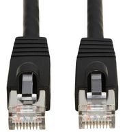 EATON TRIPP LITE N272-F06-BK Cable Ethernet, Cat8, RJ45 Macho a RJ45 Macho, SSTP (par trenzado blindado apantallado), Negro