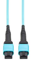 EATON TRIPP LITE N845A-04M-12TAA Fiber Optic Cable, OM4 Multimode, 12 Fibers, 13.124', 50µm / 125µm, MPO-MPO Jack