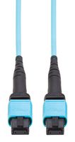 EATON TRIPP LITE N845A-10M-12TAA Fiber Optic Cable, OM4 Multimode, 12 Fibers, 32.81', 50µm / 125µm, MPO-MPO Jack