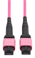 EATON TRIPP LITE N845B-05M-12MTA Fiber Optic Cable, OM4 Multimode, 12 Fibers, 16.405', 50µm / 125µm, MTP-MPO Jack