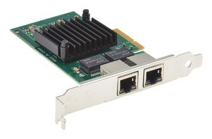 EATON TRIPP LITE PCE-1G-02-NIC Network Interface Card, Gigabit Ethernet, 2 Port, PCI Express