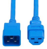 EATON TRIPP LITE P035-002-ABL Cable de Alimentación, IEC 320 C20 to IEC 320 C21, 610 mm, 20 A, 250 VAC, Azul