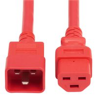 EATON TRIPP LITE P035-002-ARD Cable de Alimentación, IEC 320 C20 to IEC 320 C21, 610 mm, 20 A, 250 VAC, Rojo