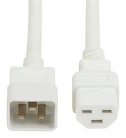 EATON TRIPP LITE P035-002-AWH Cable de Alimentación, IEC 320 C20 to IEC 320 C21, 610 mm, 20 A, 250 VAC, Blanco