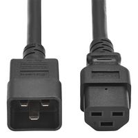 EATON TRIPP LITE P035-005 Cable de Alimentación, IEC 320 C20 to IEC 320 C21, 1.52 m, 20 A, 250 VAC, Negro