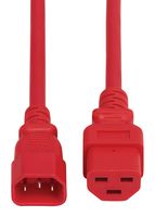 EATON TRIPP LITE P037-002-ARD Cable de Alimentación, IEC 320 C14 to IEC 320 C21, 610 mm, 15 A, 250 VAC, Rojo