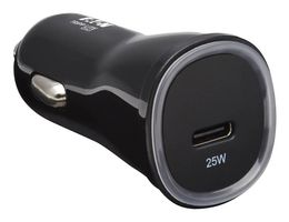 EATON TRIPP LITE U280-C01-25-1B In Car USB Charger, 1 Port, USB Type C, 12 VDC, 3A