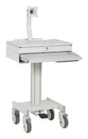 EATON TRIPP LITE WWSS1DWSTAA Mobile Workstation, with Monitor Arm, Casters, Locking Drawer, 7 kg