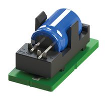 KYOCERA AVX 009115002211206 SMT Capacitor Holder, with Pegs, 10A, 300 VAC, 6.3mm Dia x 12mm L, 2.3mm Lead Pitch, 9115-000 Series