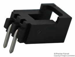 MOLEX 70553-0106 Cabezal de Pin, Señal, 2.54 mm, 1 Líneas, 2 Contactos, THT (Through Hole) Ángulo Recto